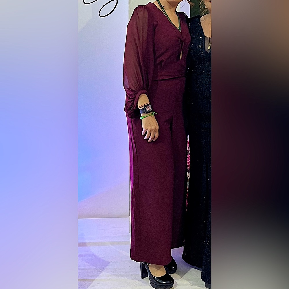 Donna Ricco Wrap effect Jumpsuit